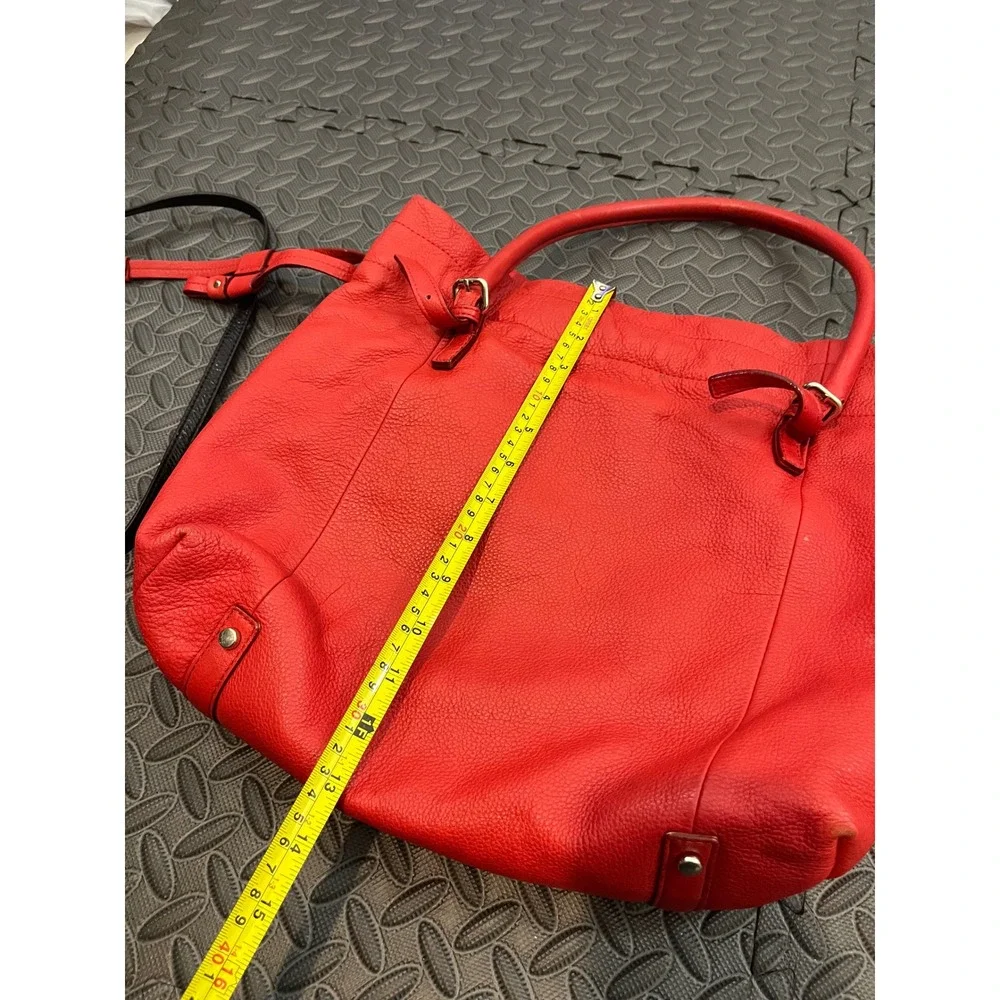 Kate Spade NY‎ Westbury Drawstring Opus POPPY RED Shoulder Handbag Retail $398